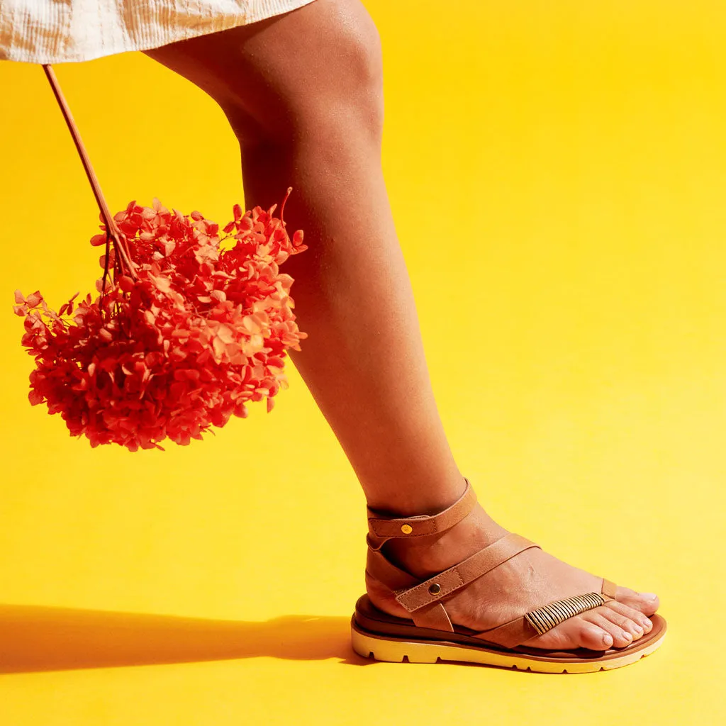 ABIGAIL ANKLE STRAP SANDALS