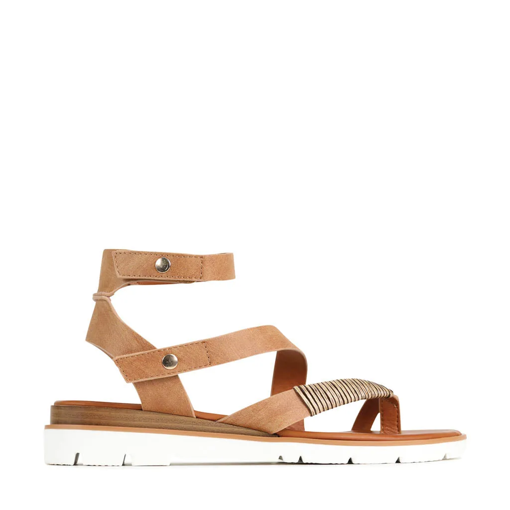 ABIGAIL ANKLE STRAP SANDALS
