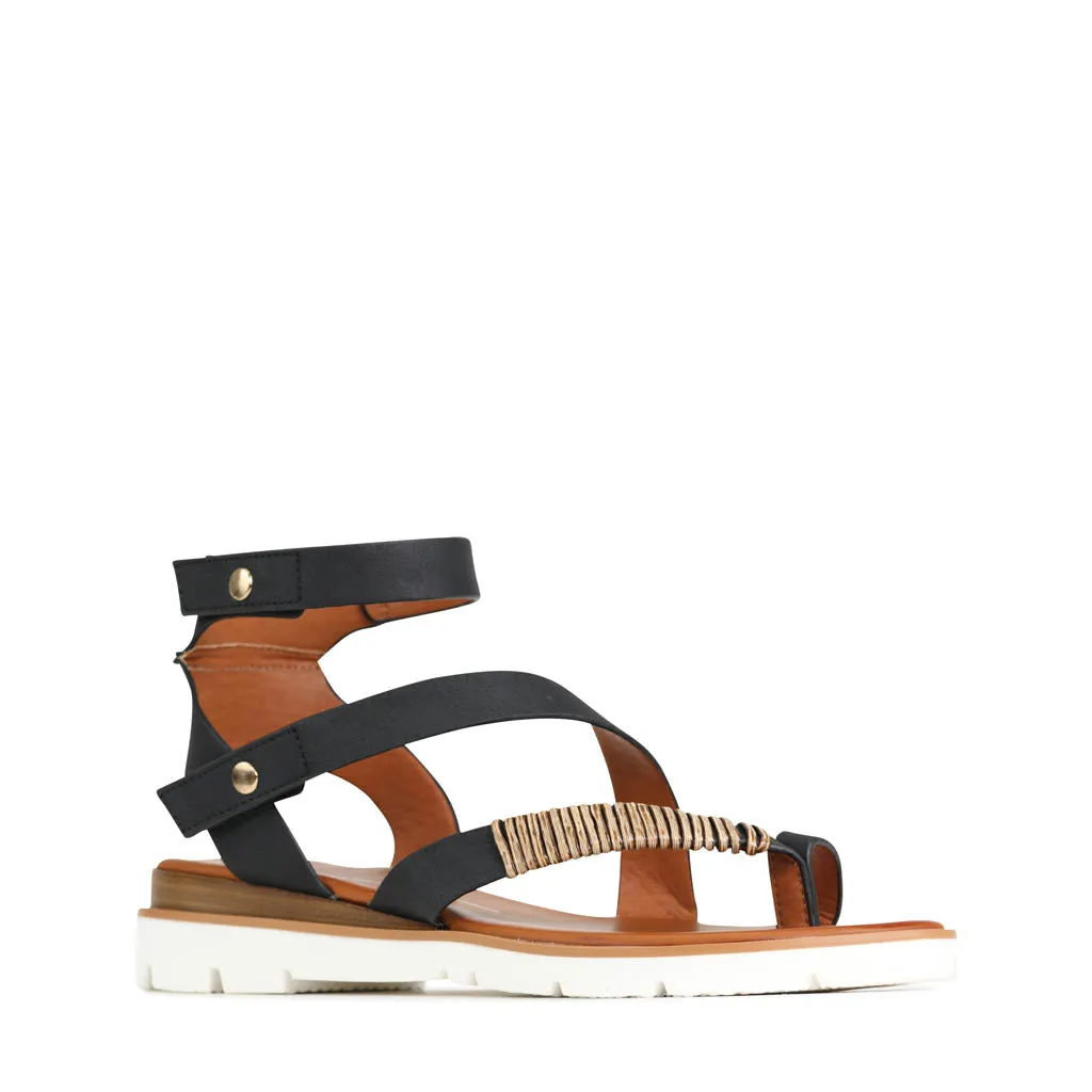 ABIGAIL ANKLE STRAP SANDALS