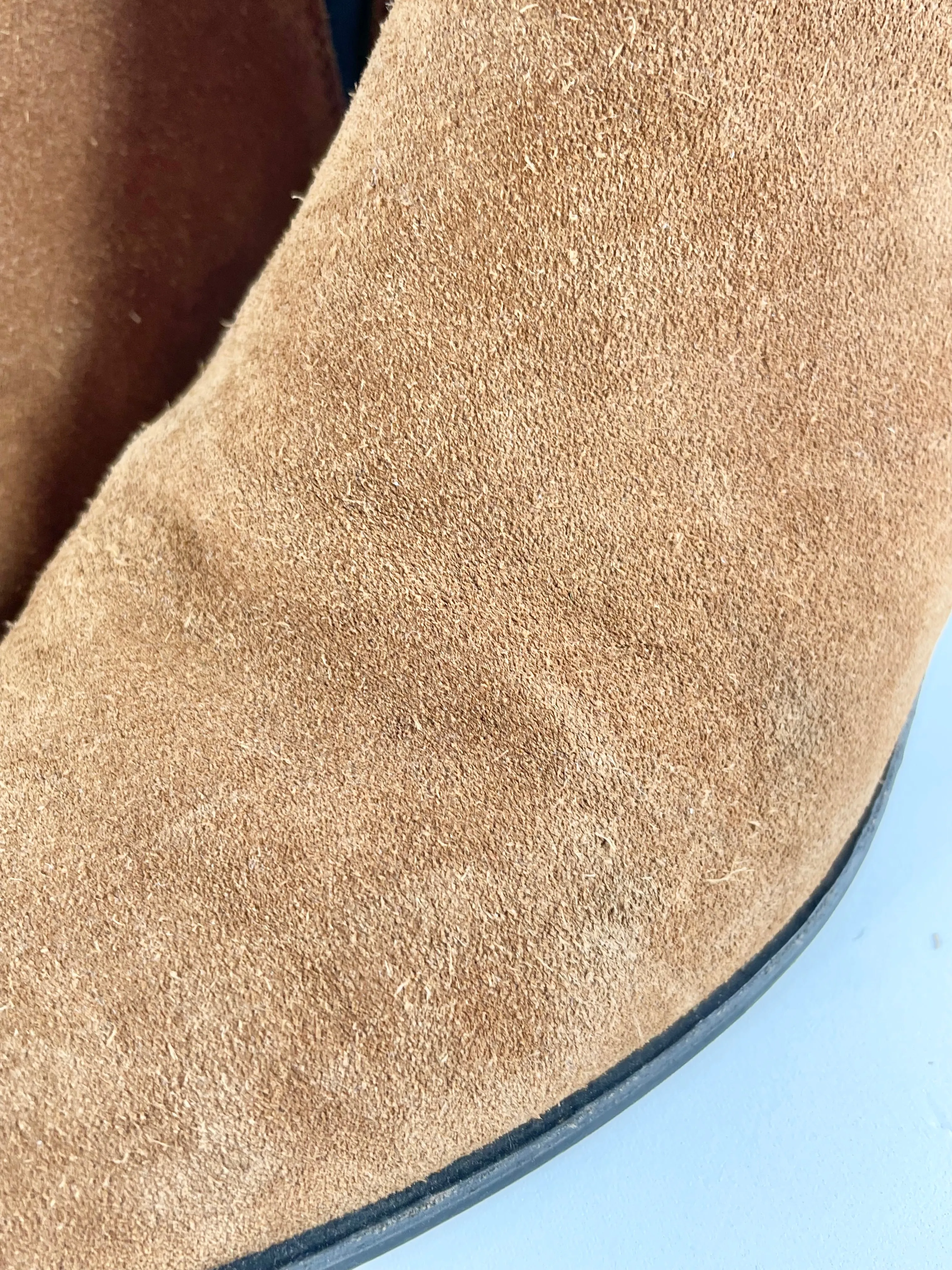 Acne Studios Tan Suede Jensen/Jenny Ankle Boots - EU40