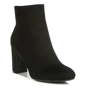 Alysia Block Heel Ankle Boots