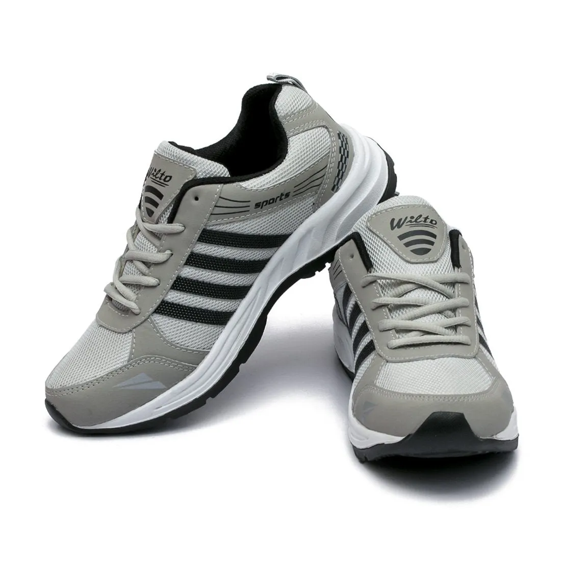 ASIAN Men's Wonder-13 Sports Running Shoes Grey 6 UK