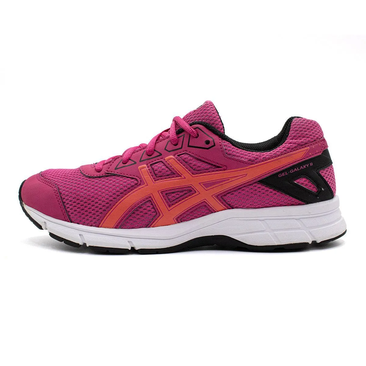 Asics Gelgalaxy 9 Gs Running Sport Shoes Fabric Pink Colour For Kids