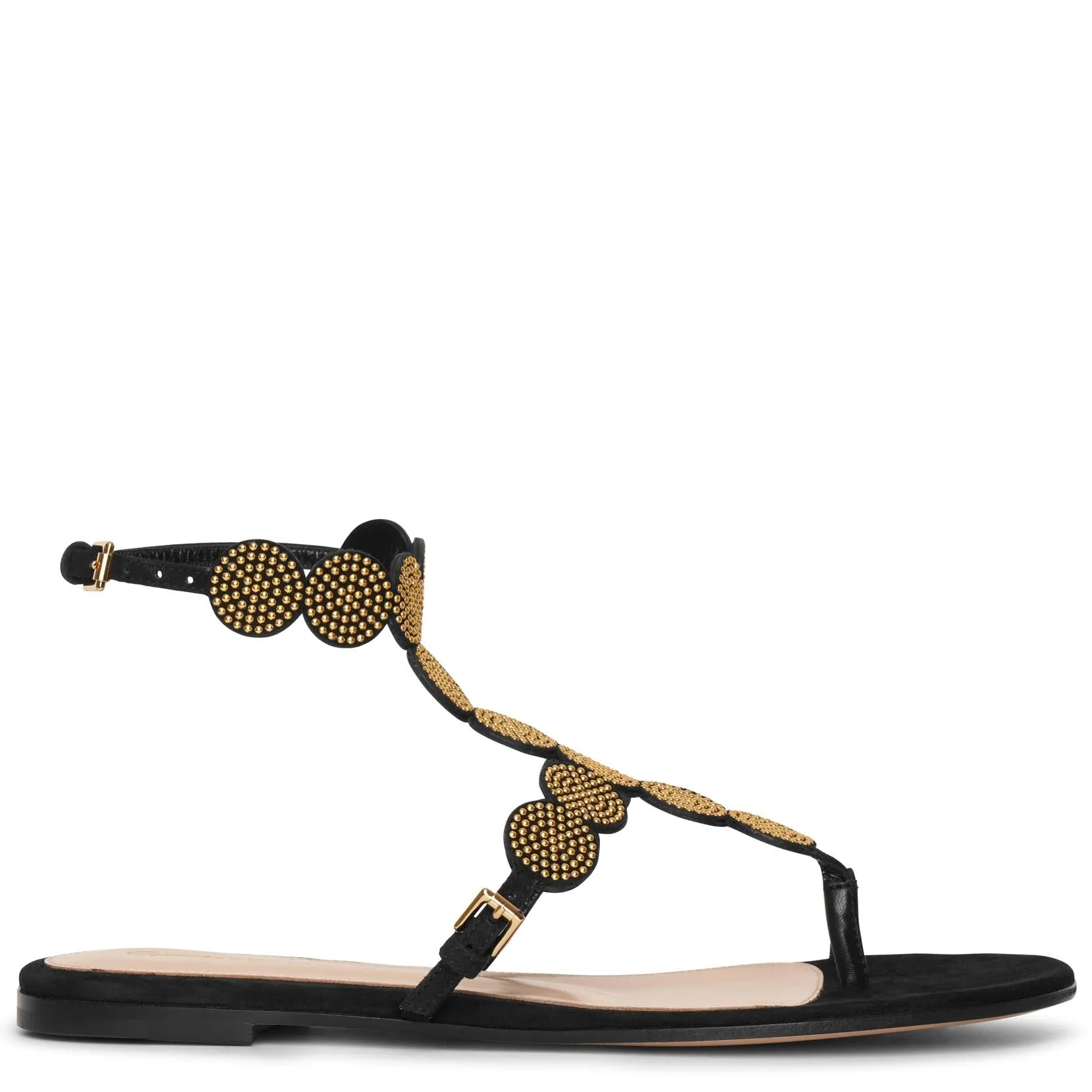 Babylon studded suede sandals