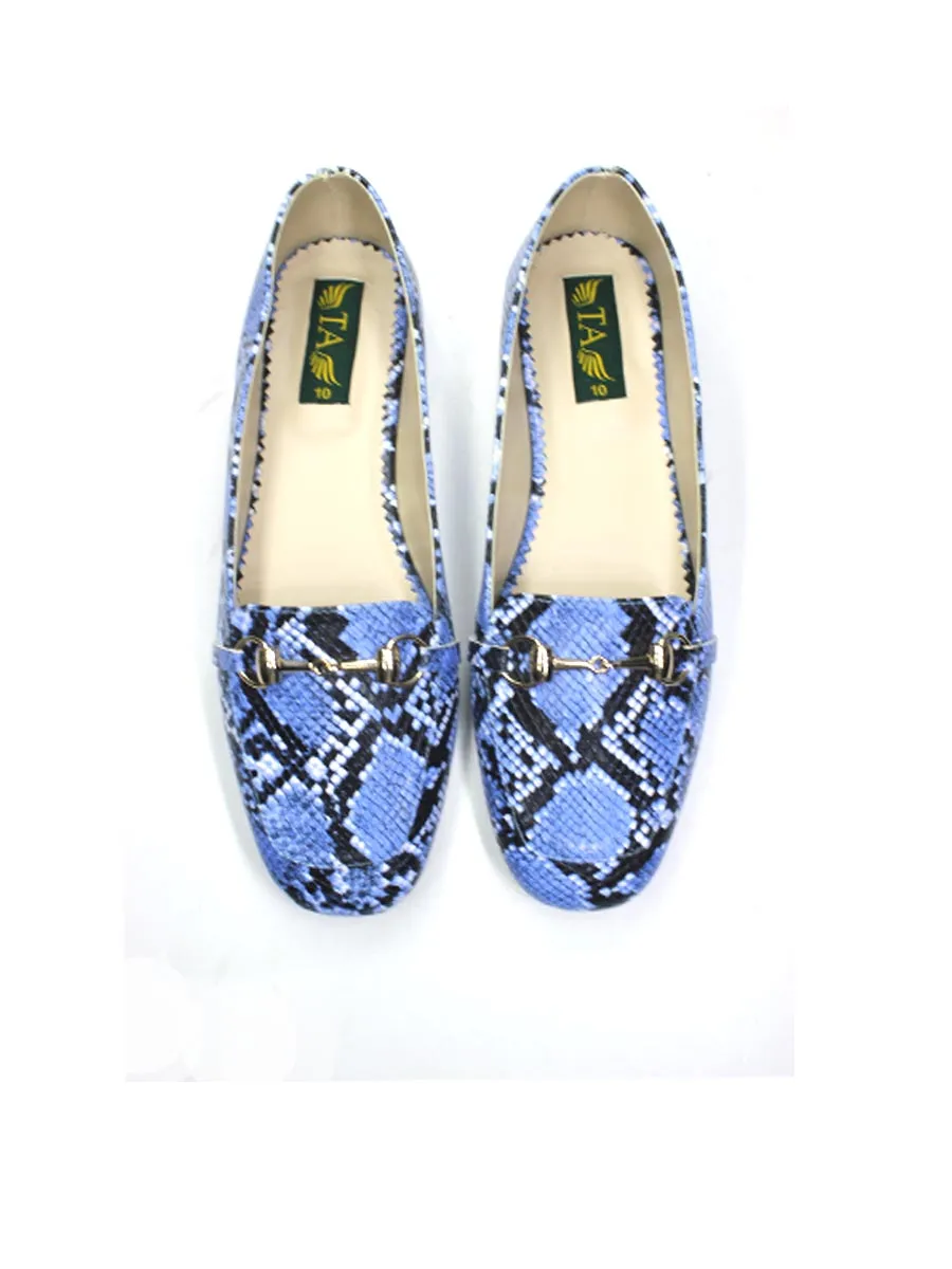 Blue Casual Pumps
