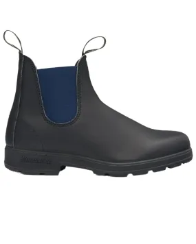 Blundstone 1917 Boots Black with Navy Elastic