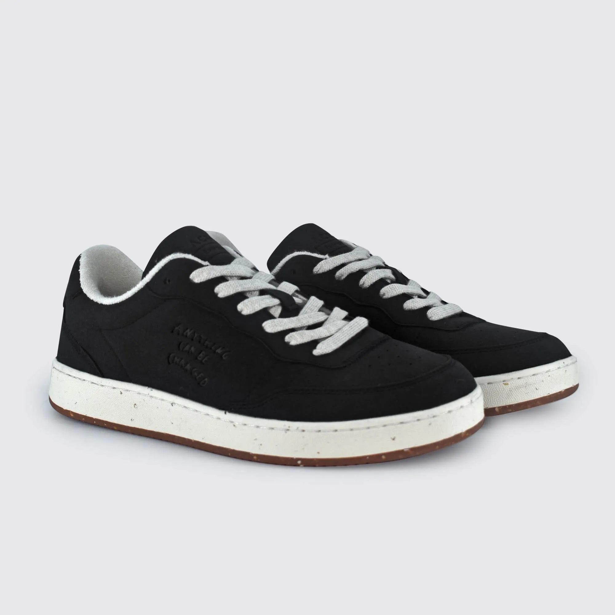 Evergreen Suede Black