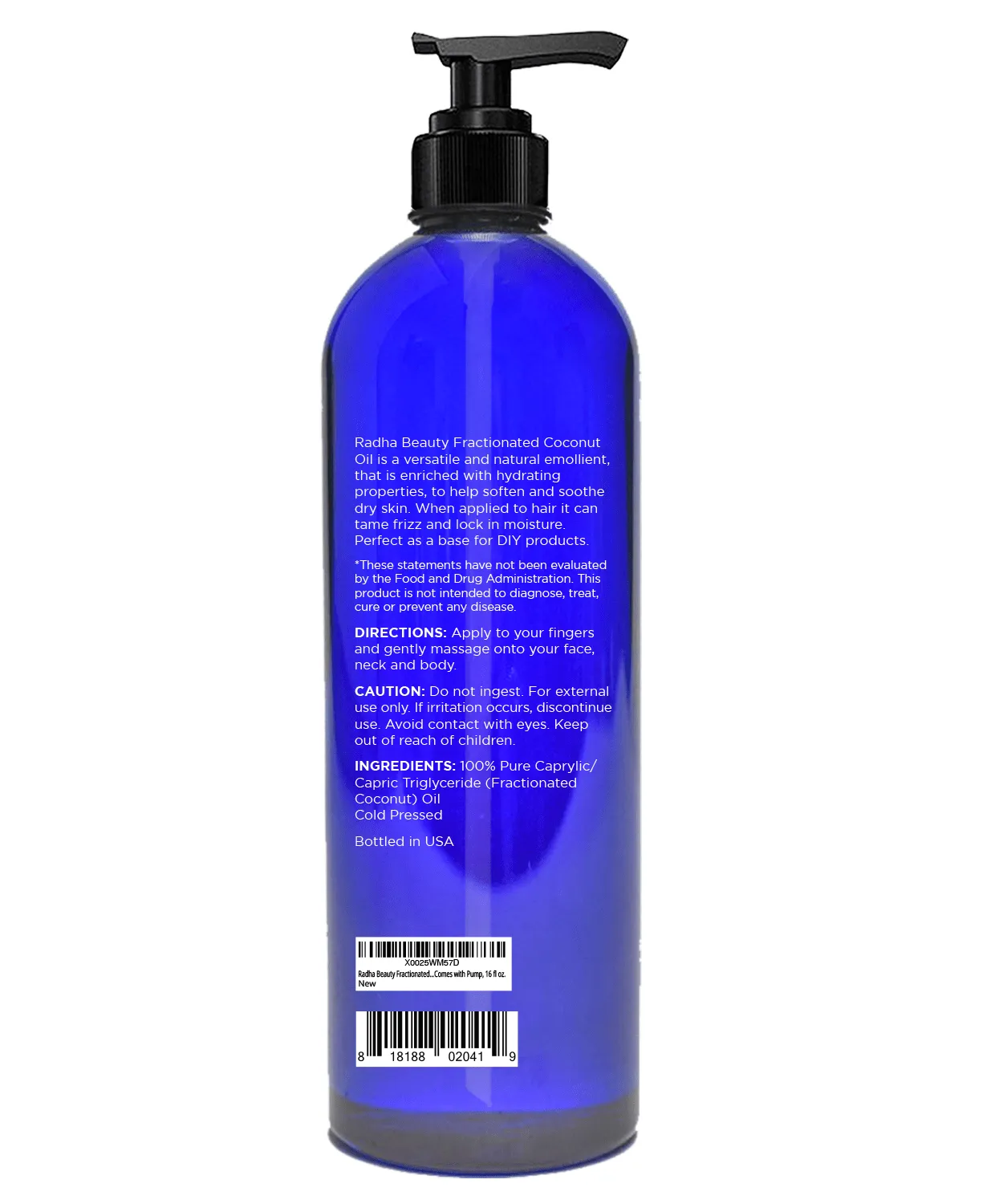 Fractionated Coconut Oil