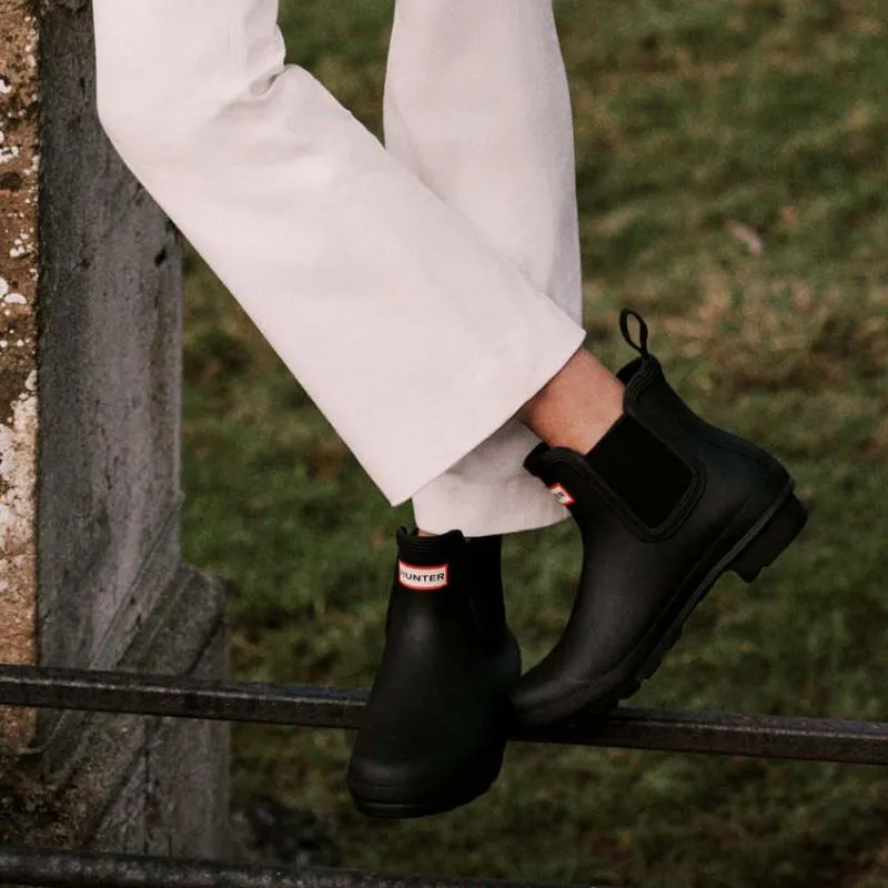 Hunter Original Ladies Chelsea Boots - Black