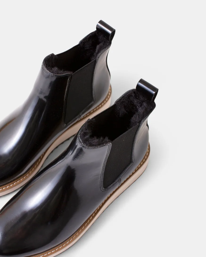 Jade Boot BLACK SHINE