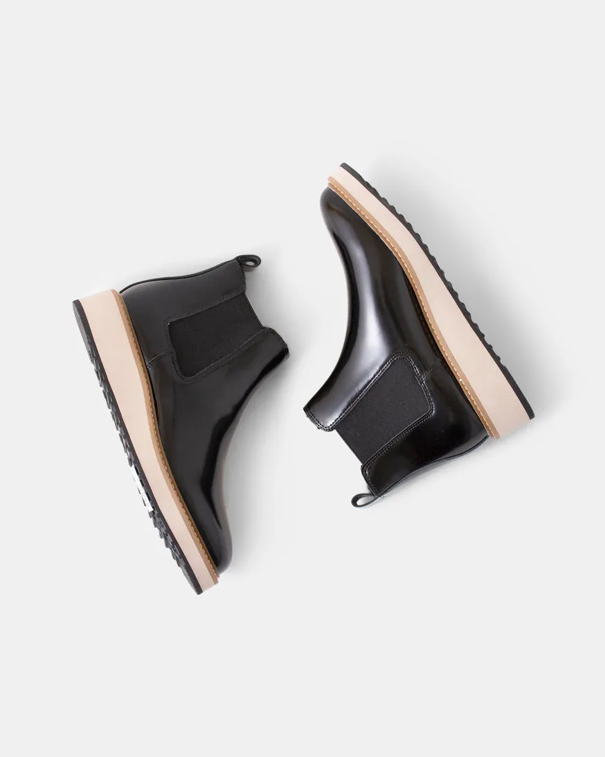Jade Boot BLACK SHINE