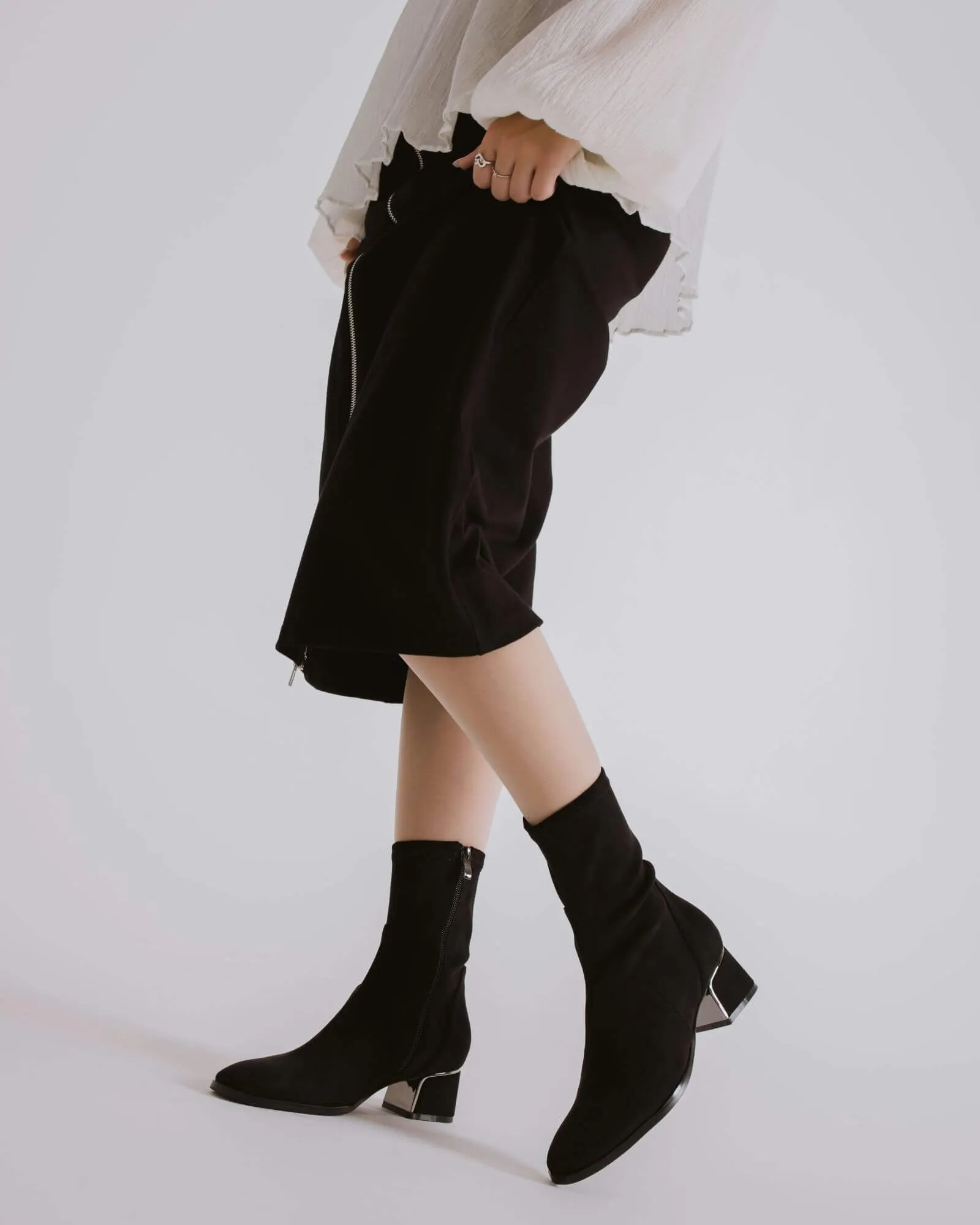 JAJA ANKLE BOOTS BLACK