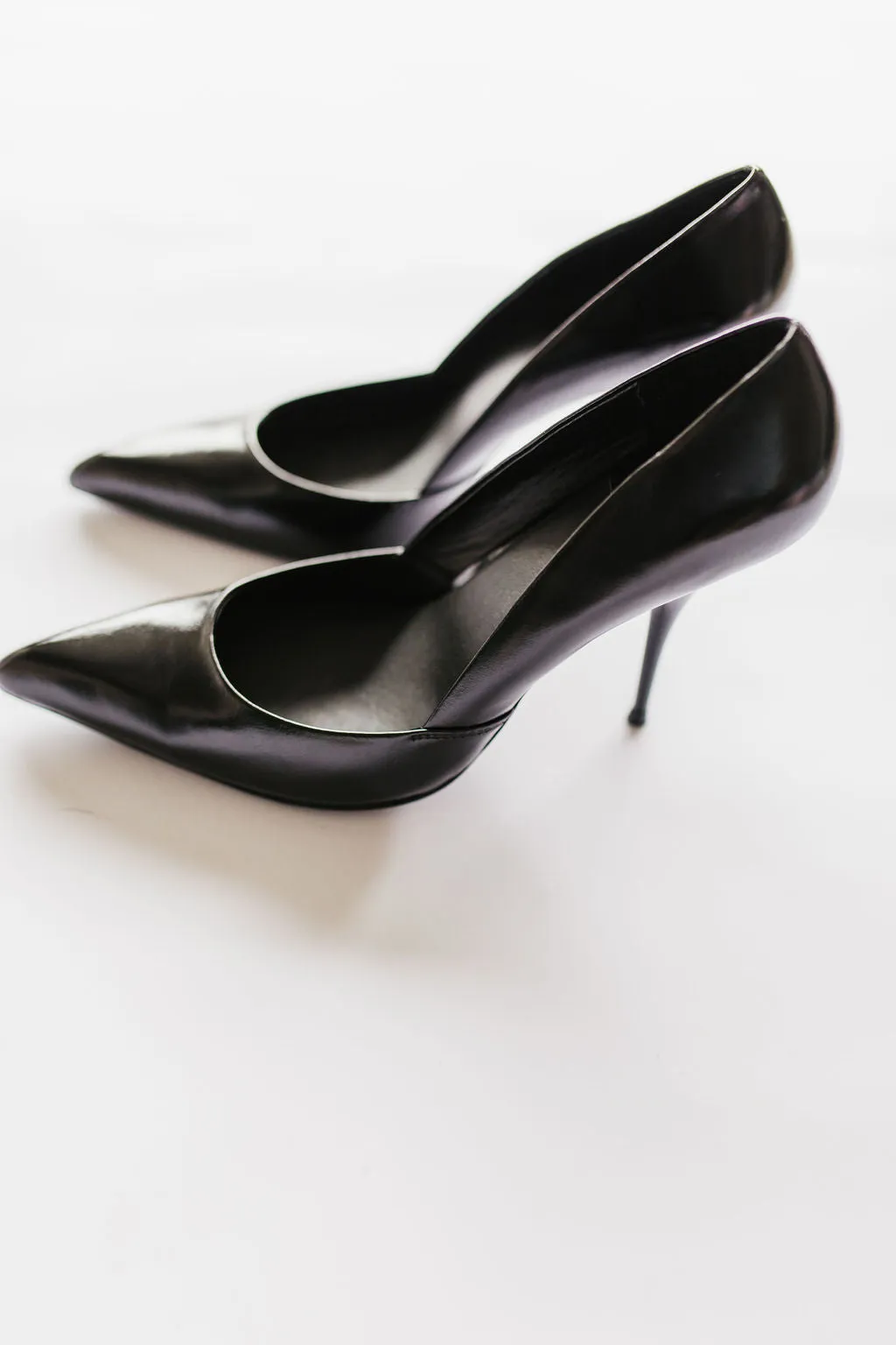 Jeffrey Campbell Convince Dress Pump in Black Leather