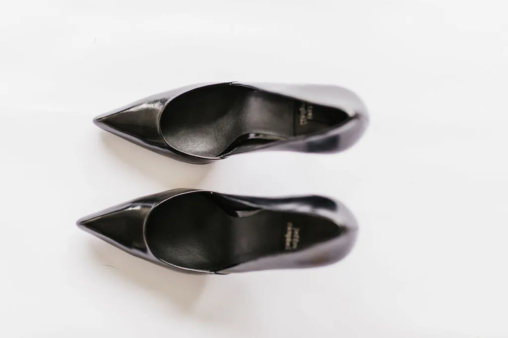 Jeffrey Campbell Convince Dress Pump in Black Leather