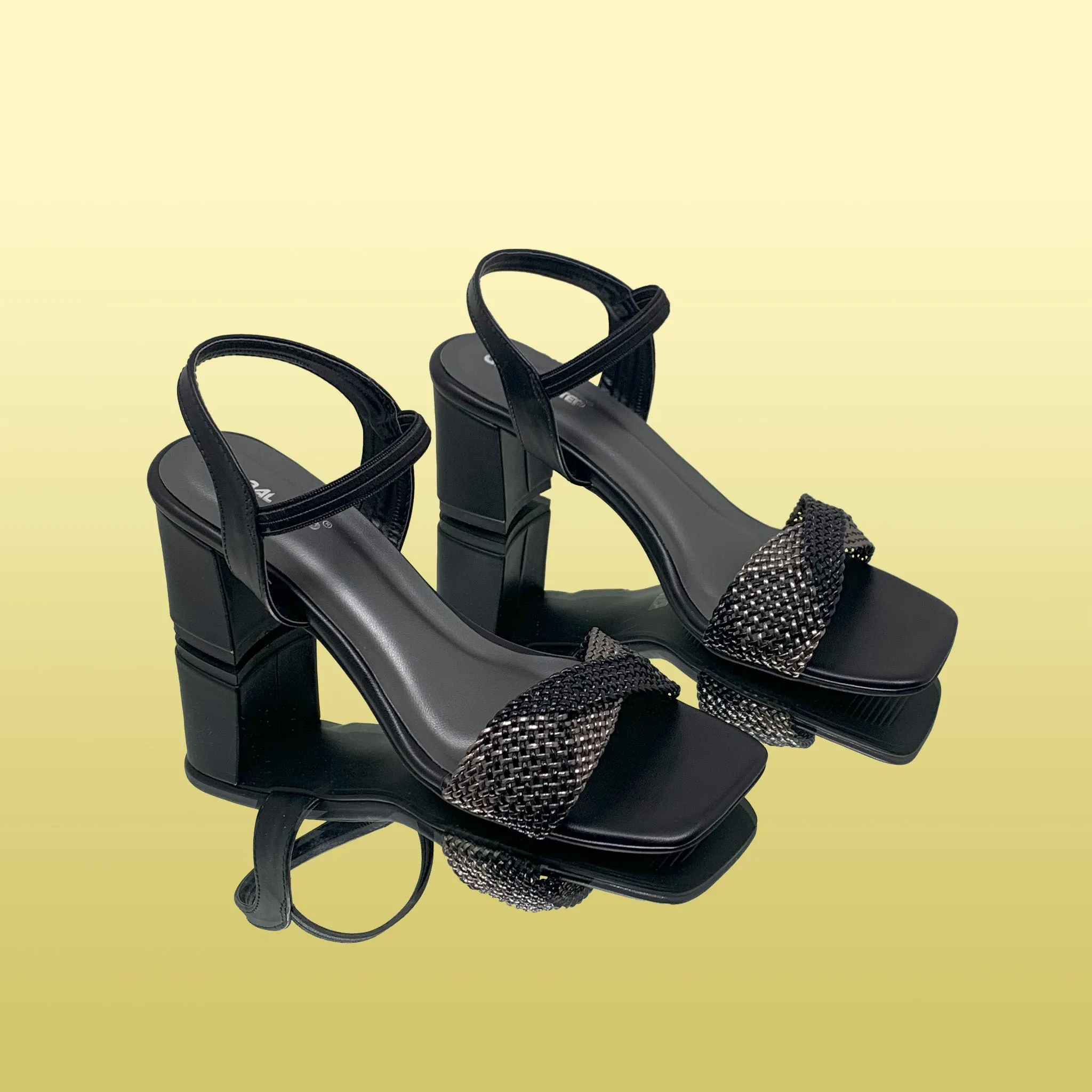 Knitted Block Heels