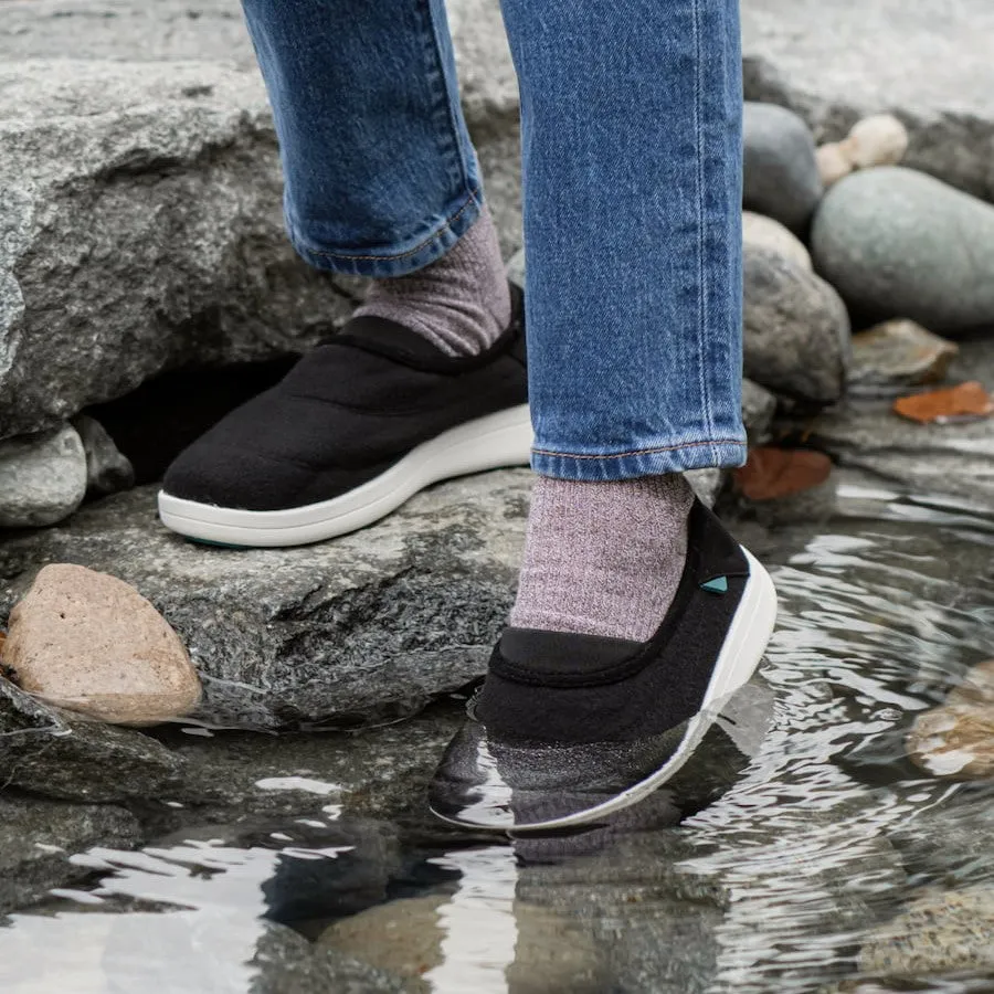 Men's Sunday Slippers - Granite Black