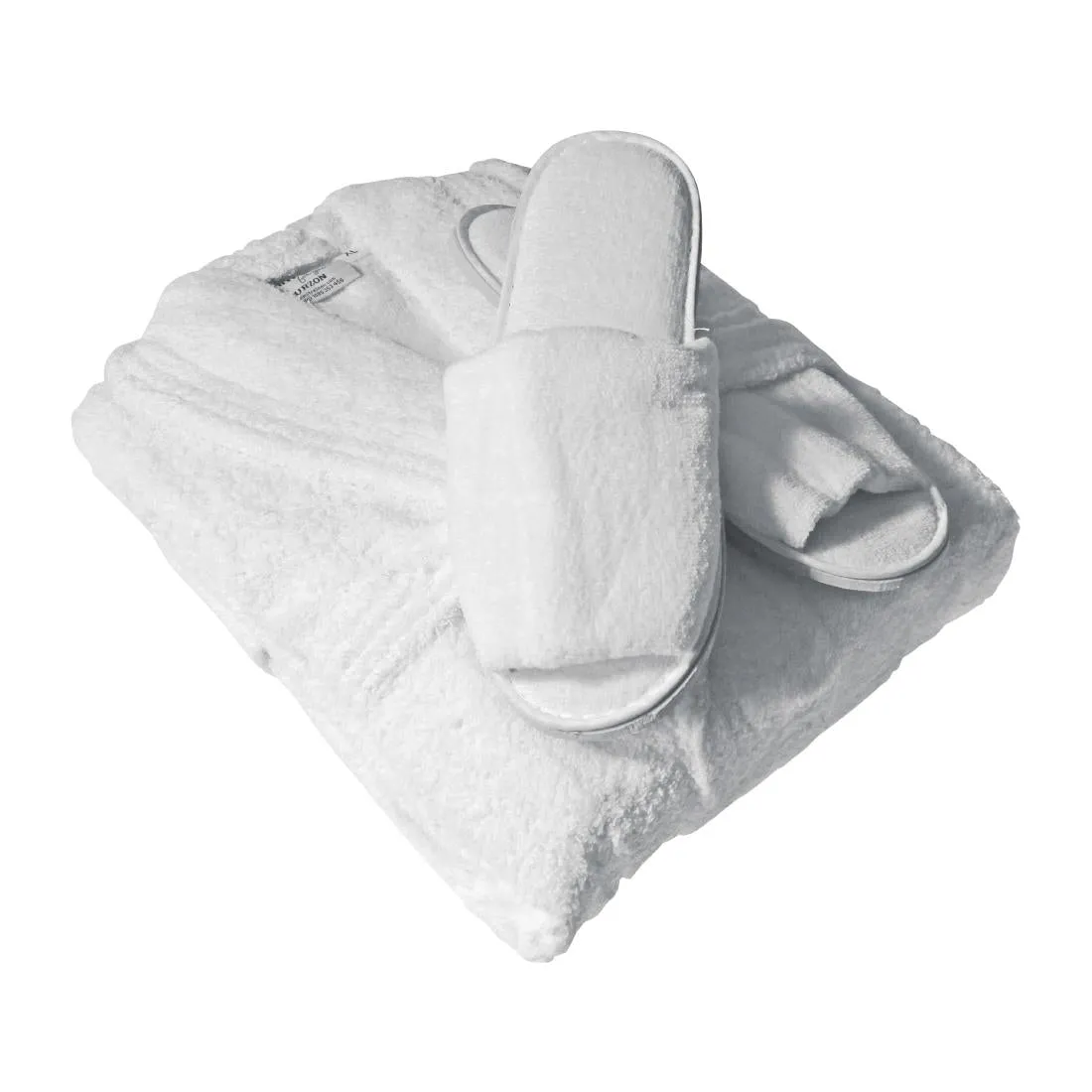 Mitre Luxury Curzon Bathrobe and Slipper Set Large - HB544