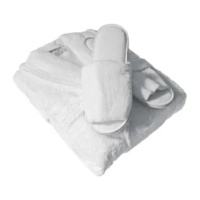 Mitre Luxury Curzon Bathrobe and Slipper Set Large - HB544