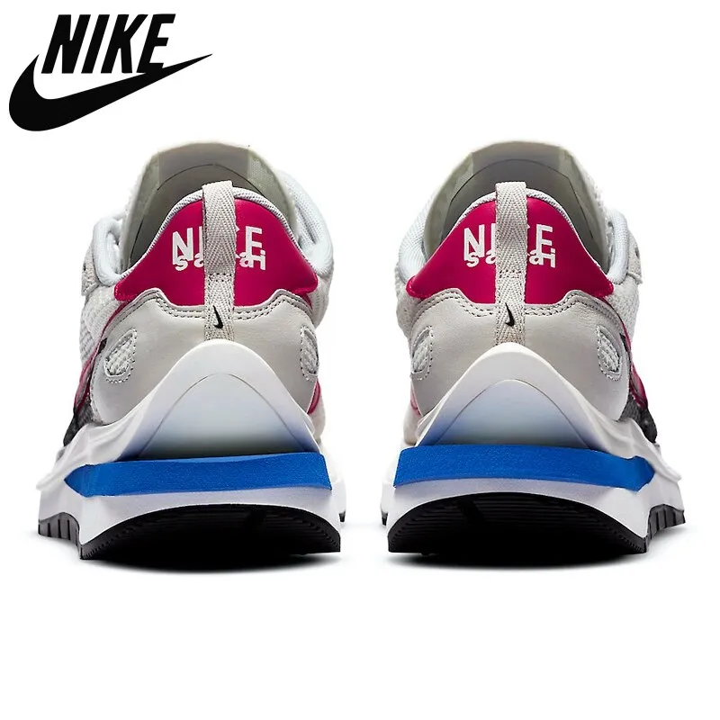 Nike- Authentic Sacai x VaporWaffle Mens Running Shoes Royal Fuchsia String Villain Red Pegasus Vaporfly Shoes Sports Shoes