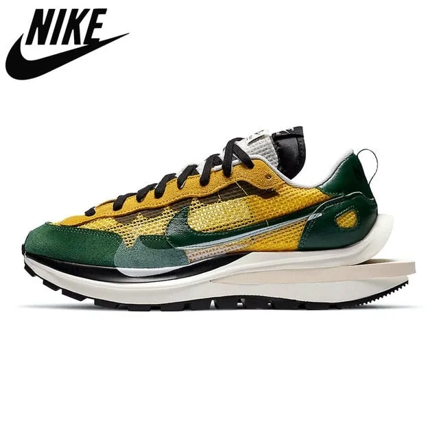 Nike- Authentic Sacai x VaporWaffle Mens Running Shoes Royal Fuchsia String Villain Red Pegasus Vaporfly Shoes Sports Shoes