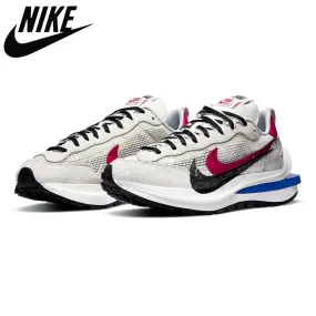 Nike- Authentic Sacai x VaporWaffle Mens Running Shoes Royal Fuchsia String Villain Red Pegasus Vaporfly Shoes Sports Shoes