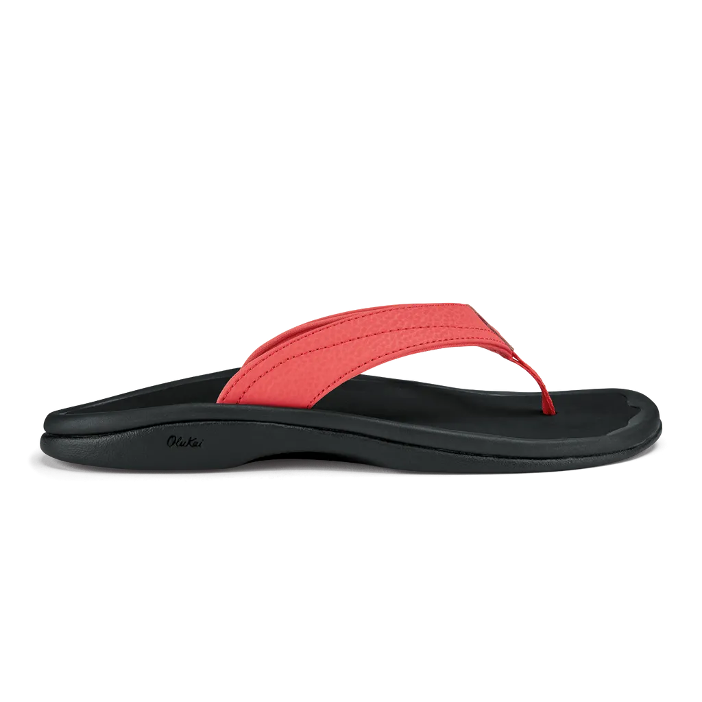 Olukai 'Ohana Hot Coral