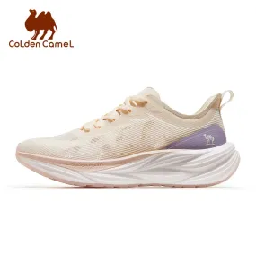 "Golden Camel Mesh Running Shoes"