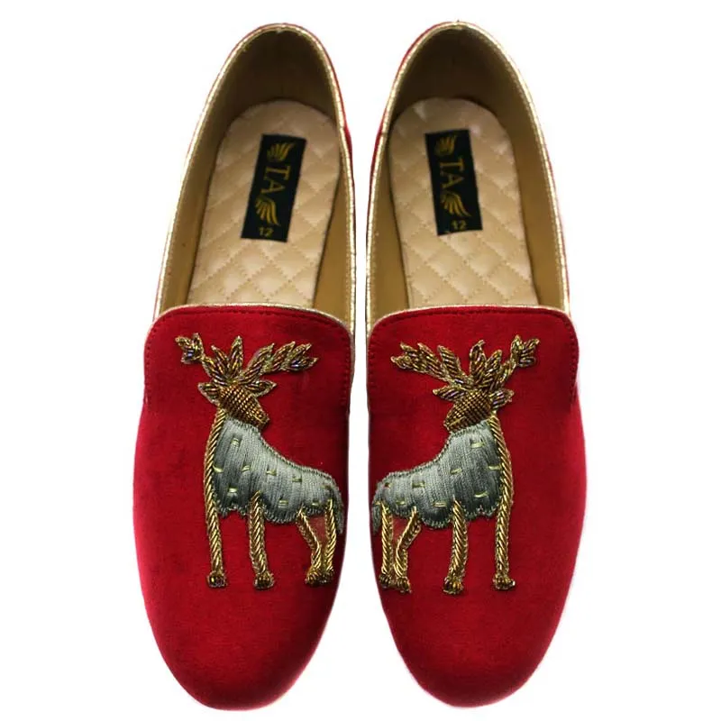 Red Winter Pumps