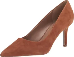 Sam Edelman Vienna Frontier Brown Stiletto Heel Pointed Toe Slip On Fashion Pump