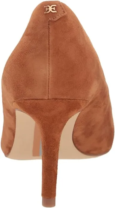 Sam Edelman Vienna Frontier Brown Stiletto Heel Pointed Toe Slip On Fashion Pump
