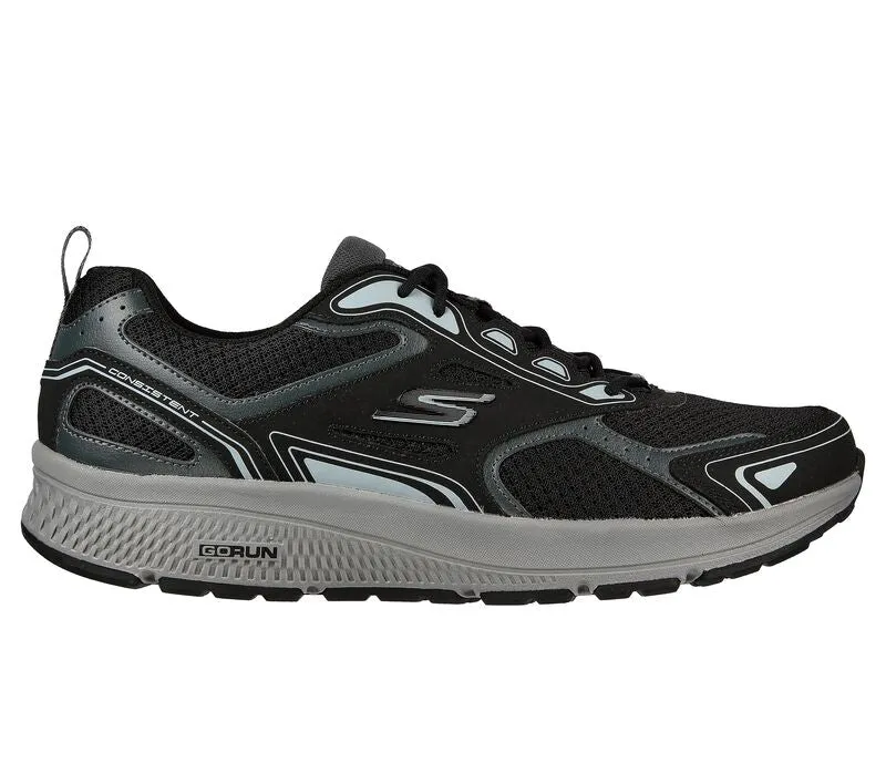 Skechers Men GOrun Consistent 220034 (BLACK / GRAY)