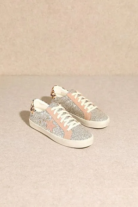 Skylar Glitter Star Sneaker
