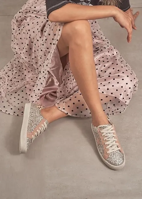 Skylar Glitter Star Sneaker