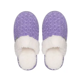 Slide Slipper Cable Lavender - Size L