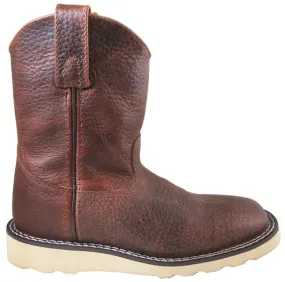 Smoky Mountain Children Boys Branson Brown Leather Cowboy Boots 2 D