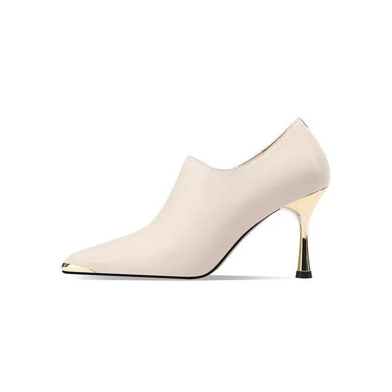 Snakara Slip-On Luxe Heels