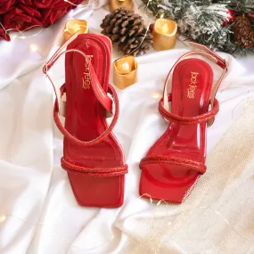 Sparkle Straps Red