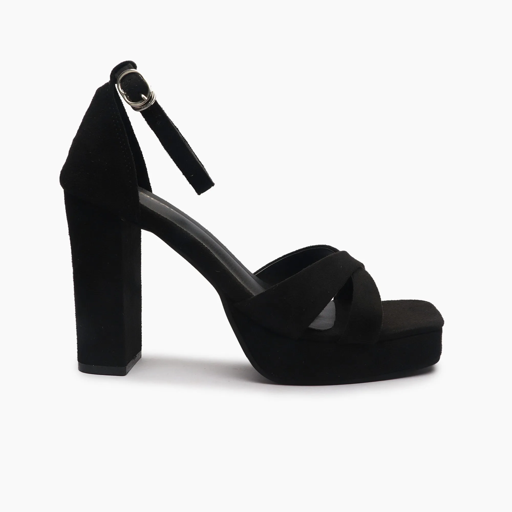 Square Toe Cross Sandals