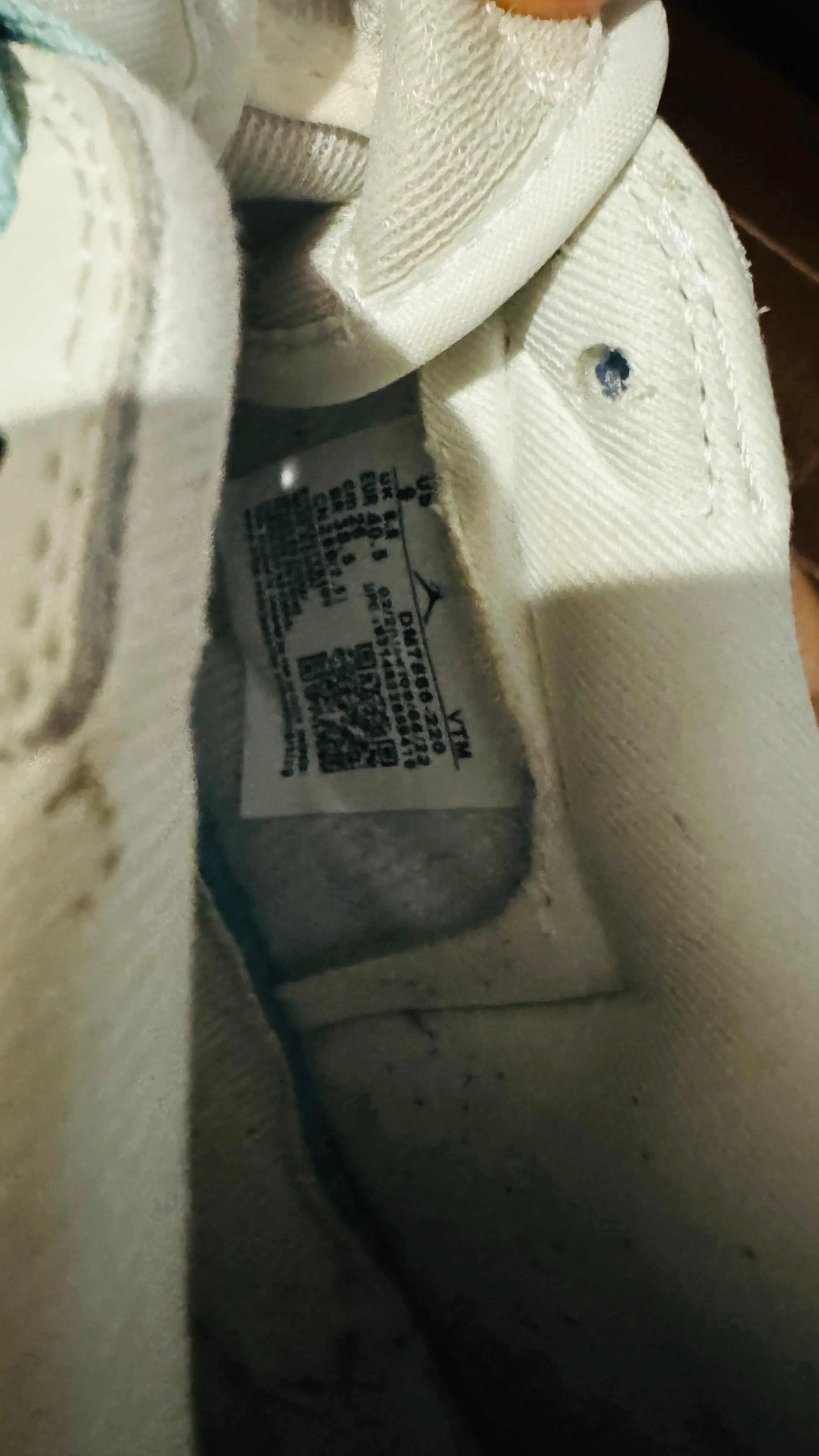 Travis Scott TIFFANY Air Jordan low top collab for NIKE SZ38.5