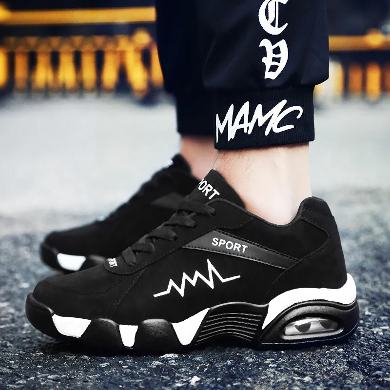 Trend thick-soled air cushion sports men's running Shoes