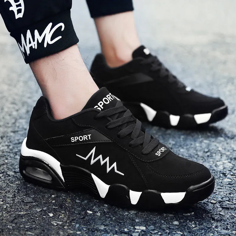 Trend thick-soled air cushion sports men's running Shoes