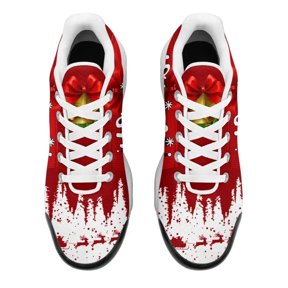 Unique Gift,Personalized Festive Design Sneakers, Cutom Christmas Decor Shoes, Unique Gift for Christmas
