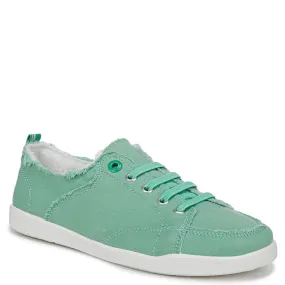 Vionic Women's Pismo Canvas Sneaker in Aqua Green