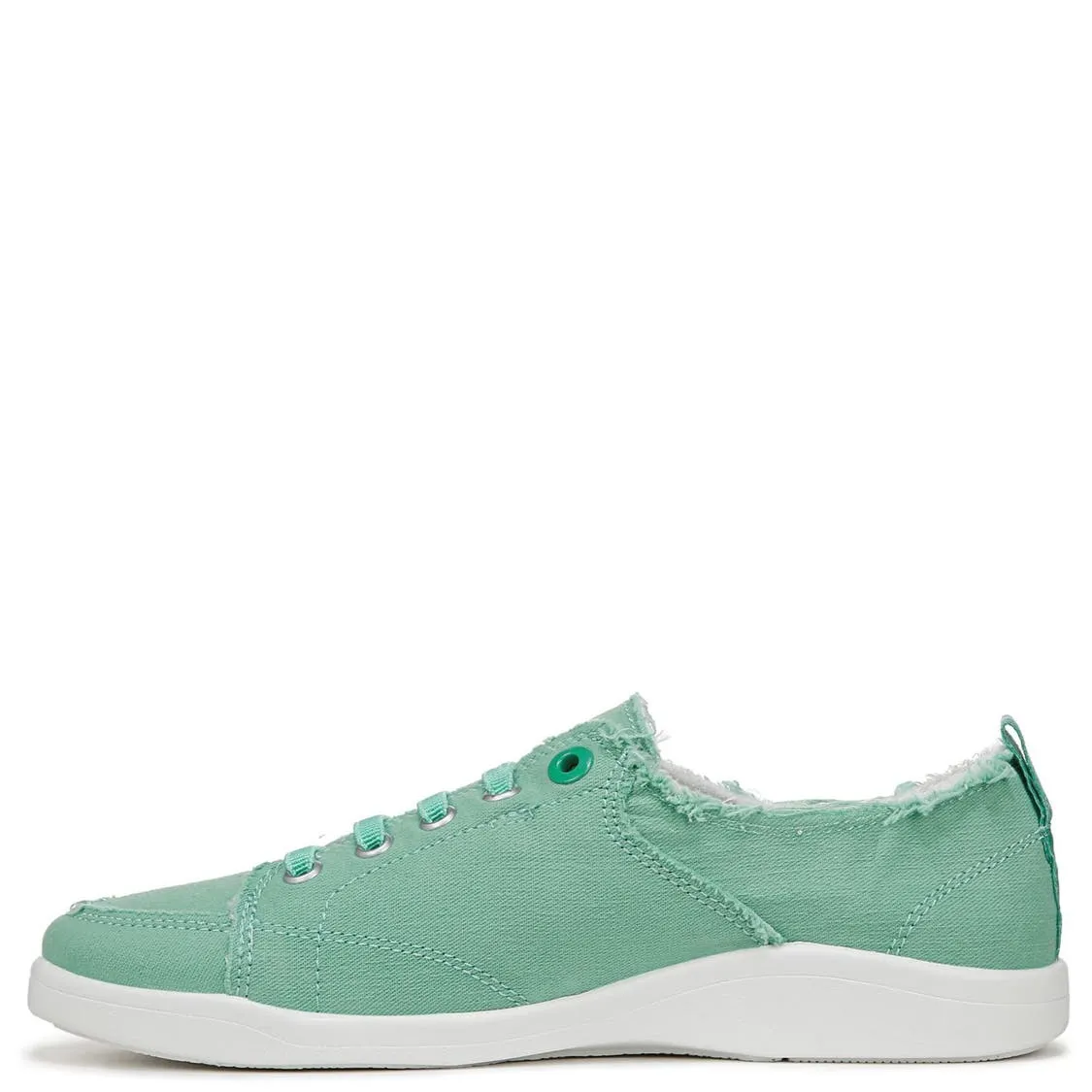Vionic Women's Pismo Canvas Sneaker in Aqua Green