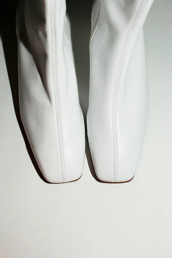 White Edie Boot
