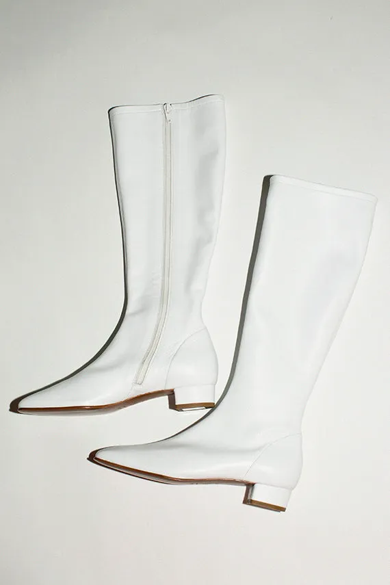 White Edie Boot