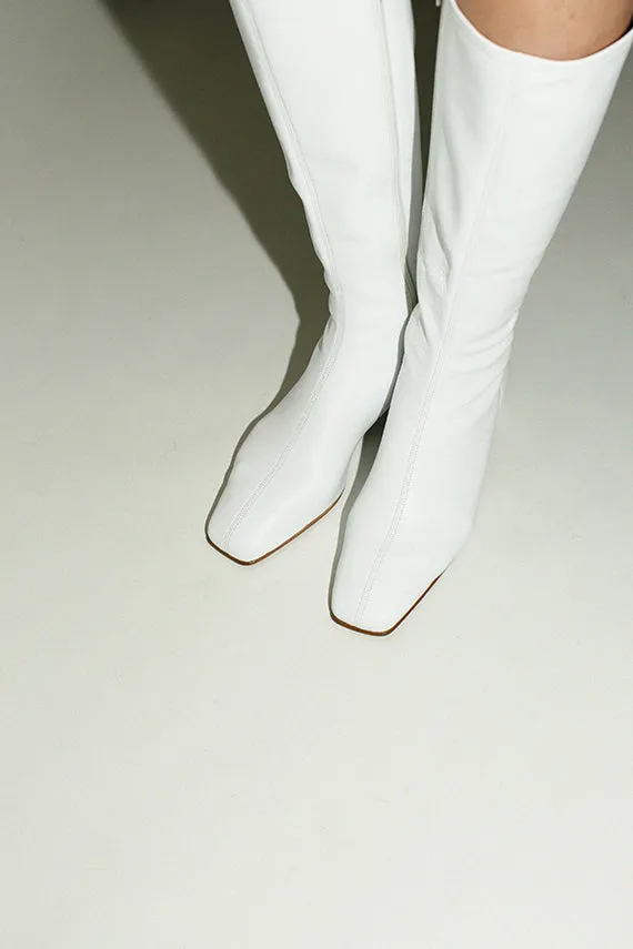White Edie Boot