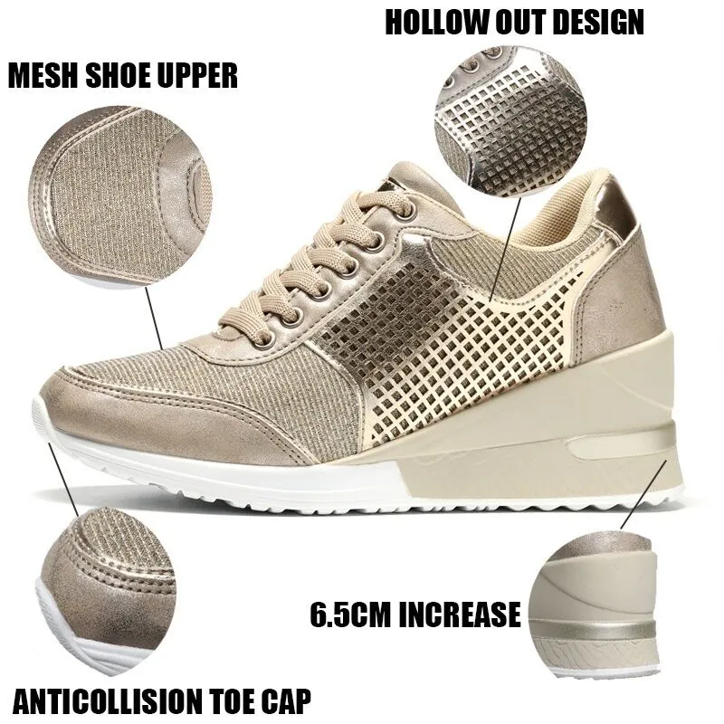 Women Lace-up Sneakers