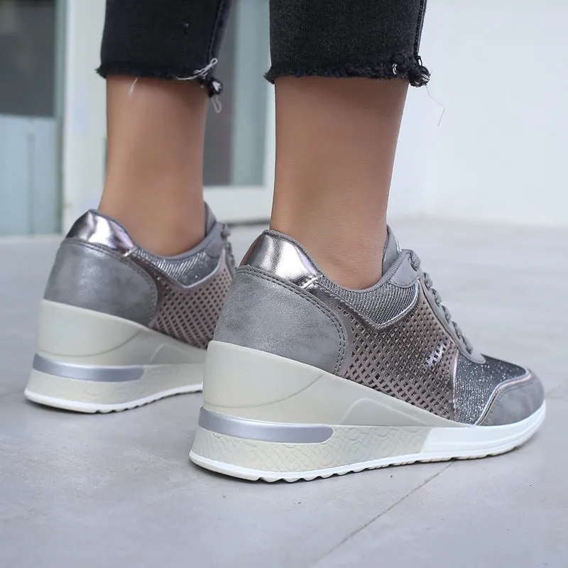 Women Lace-up Sneakers