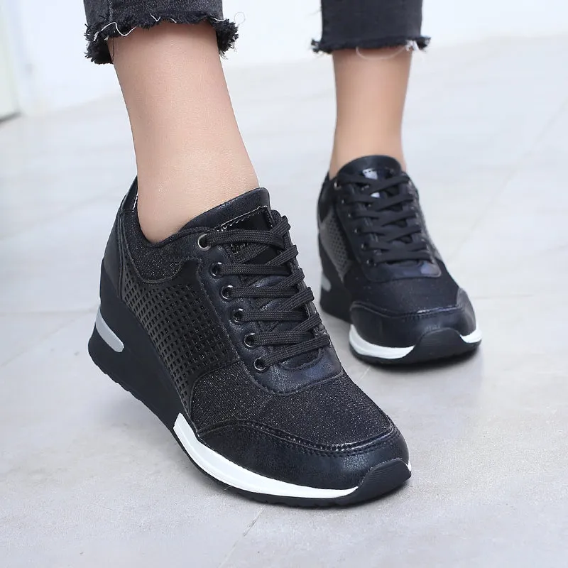 Women Lace-up Sneakers